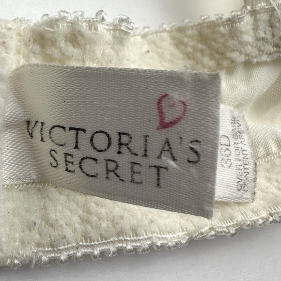 Victoria's Secret Vintage Ivory Lace Unlined Underwire Bra Size 36D - Picture 5 of 5
